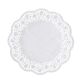 Papstar 100 dentelles à gâteau rondes Ø 28 cm blanches
