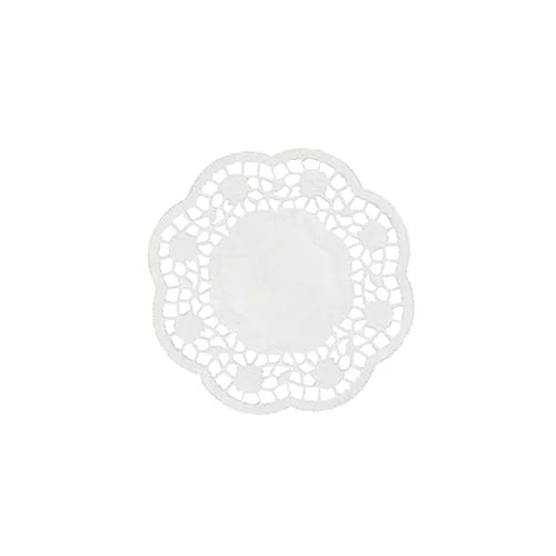 Papstar 1000 Teller- und Tassendeckchen rund Ø 10 cm weiss