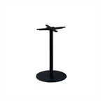 Feros Urban Terrassentisch Schwarz gestell + Schwarz HPL 70 x 70 cm