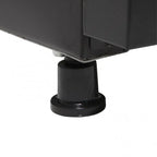 Gastro-Cool DC130 Getränkekühlschrank Slim 150 Liter schwarz/weiß, LED