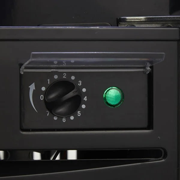 Gastro-Cool DC280 Getränkekühlschrank 229 Liter mit Werbedisplay schwarz/weiß, LED
