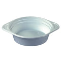 Papstar 100 bols à soupe, PP ronds 500 ml Ø 15,6 cm x H : 4,5 cm blancs avec poignée