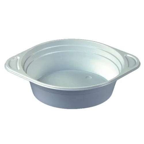 Papstar 100 bols à soupe, PP ronds 500 ml Ø 15,6 cm x H : 4,5 cm blancs avec poignée