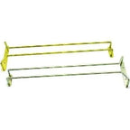 Rail porte-verre 40 cm, laitonné