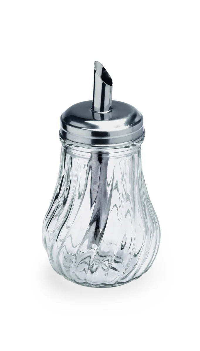 Zuckerspender, Ø 7,5 cm, 14 cm, Glas 