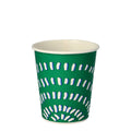 Papstar 100 Trinkbecher für Kaltgetränke, Pappe 0,2 l Ø 8 cm x H: 8,8 cm grün