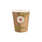 Papstar 50 gobelets, carton To Go 0,2 l Ø 8 cm x H : 9,1 cm