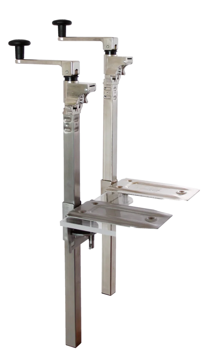 Ouvre-boîte professionnel Schneider 60 cm, argenté