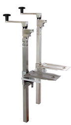 Ouvre-boîtes professionnel Schneider en inox 60 cm, argenté
