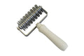 Rouleau à croisillons en inox Schneider avec poignée ergonomique 120 mm