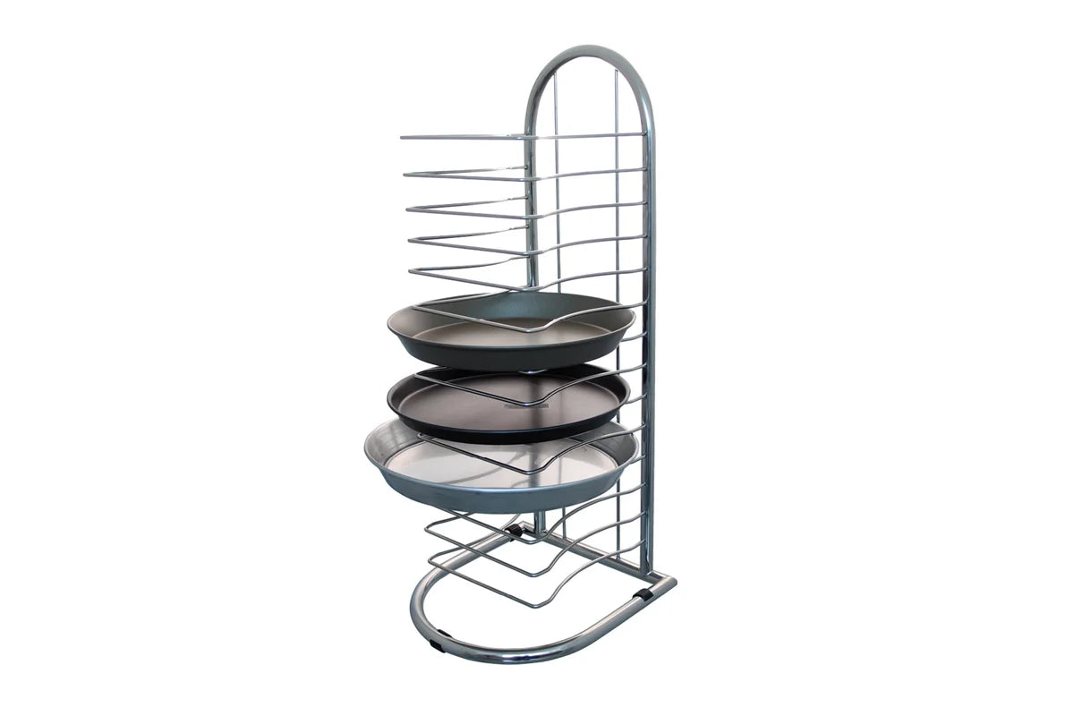 Schneider Edelstahl Ständer für Kuchen- und Pizzableche 310 x 330 x 770 mm, 14 Auflagen