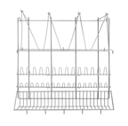 Schneider Edelstahl Spritzbeutel-Wandaufhänger 500 x 500 mm
