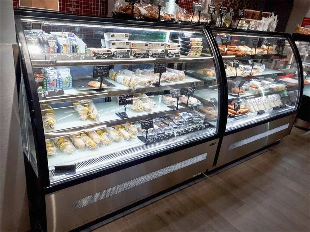 Tefcold Display-Backwarentheke LPD1500C/BLACK
