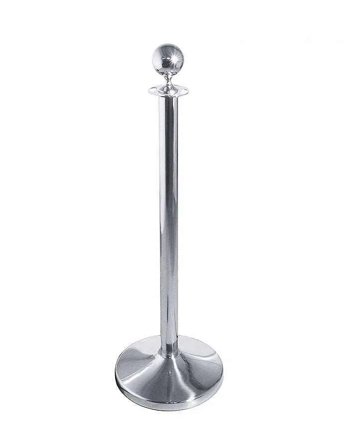 Poteau de balisage sans corde 100 cm inox