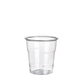 Papstar 50 gobelets, PS 0,1 l Ø 6 cm x H : 6,7 cm transparent cristal