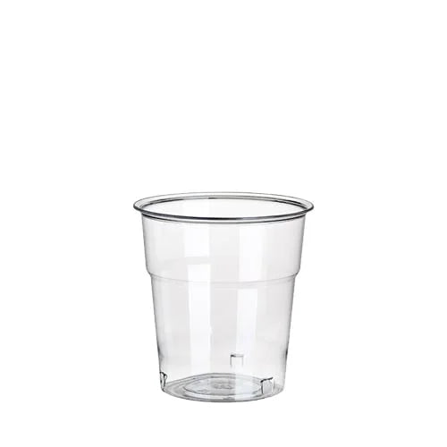 Papstar 50 gobelets, PS 0,1 l Ø 6 cm x H : 6,7 cm transparent cristal