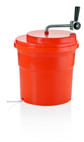 Essoreuse à salade en polypropylène orange 27 litres