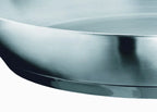 Bratpfanne Chef, Edelstahl, unbeschichtet, 28cm