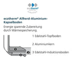 Bratpfanne Industar, Edelstahl, unbeschichtet, 28cm