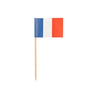 Papstar Deko-Flaggen-Picker Frankreich - 500 Stk