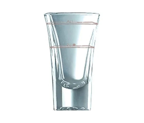 Bormioli Rocco Dublino Stamper 5,7cl Füllstrich bei 2cl + 4cl