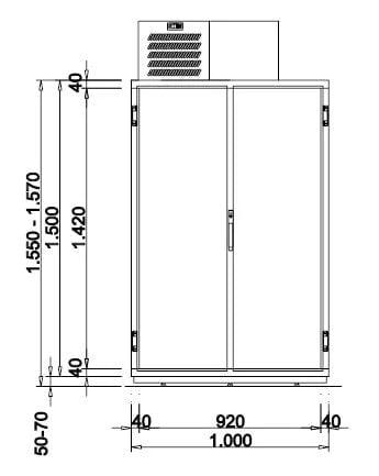 Refroidisseur de fûts Hefa MiniMax2_H04