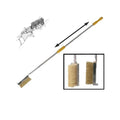 Brosse pour four à pizza longueur 175 cm avec poils en laiton