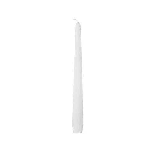 Papstar 50 Leuchterkerzen Ø 2,2 cm x H: 25 cm weiss