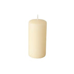 Papstar 8 bougies à tige Ø 50 mm x H : 100 mm crème - 8 pces