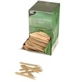 Papstar 1000 Pommes-Frites-Gabeln, Holz pure 8,5 cm