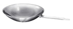 Wok-Pfanne Trigon, 3-Schicht-Material, mit Rundboden, 36cm, ca. 7,00 l Liter