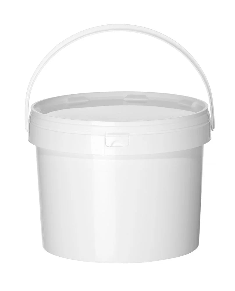 Seau en plastique avec couvercle, diamètre 220x(H)290mm 11,5 Litres