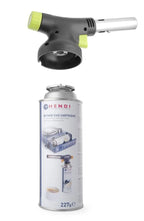 Hendi HENDI Chalumeau Jet pour crème brûlée - Set avec cartouche, 175x68x(H)260mm