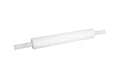 Rouleau à pâtisserie Schneider en plastique avec axe en inox 50 cm, blanc