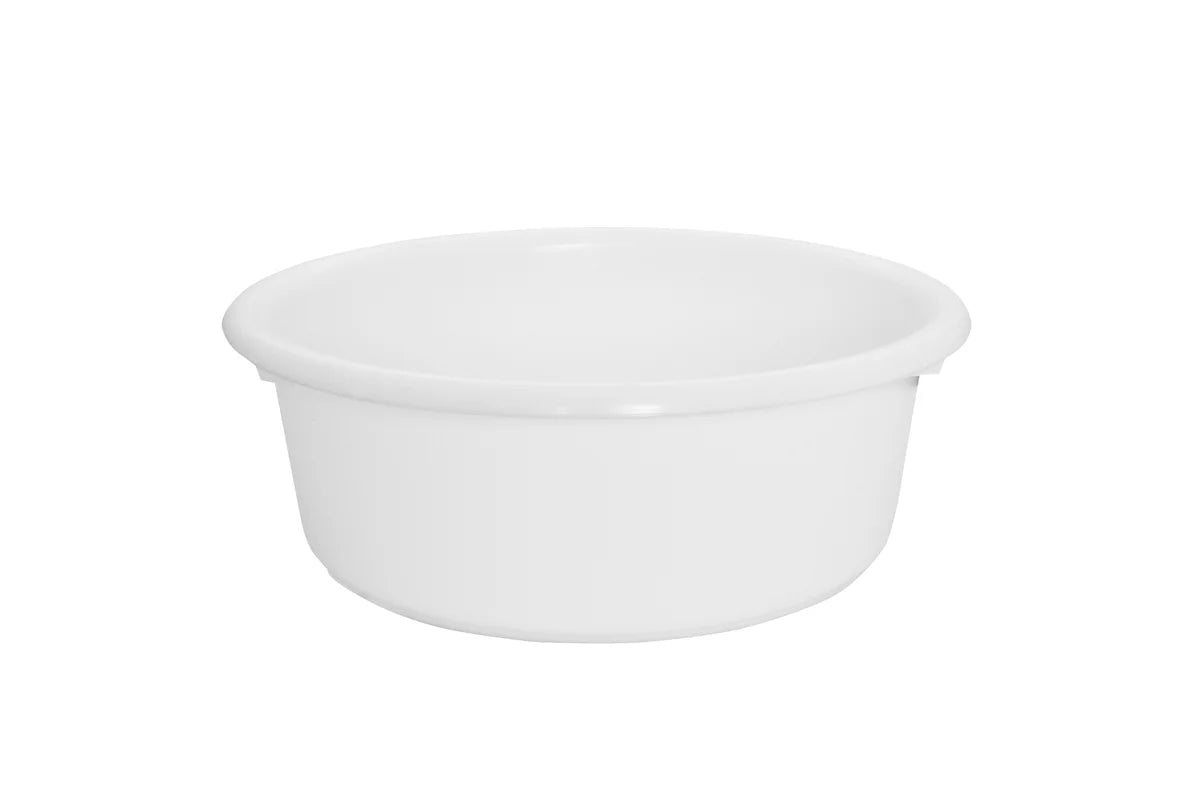 Bac à pâtons rond Schneider en plastique 19 L, blanc