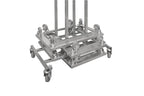 Chariot en inox Schneider pour châssis et cercles à gâteau 750 x 470 x 1503 mm