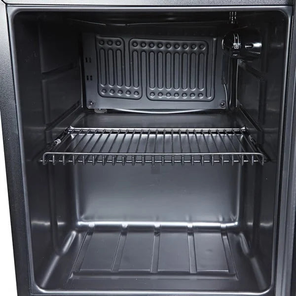 Armoire réfrigérée à boissons noire - 46 l - porte vitrée - froid statique