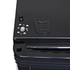 Armoire réfrigérée à boissons noire - 46 l - porte vitrée - froid statique