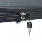 Armoire réfrigérée à boissons noire - 46 l - porte vitrée - froid statique