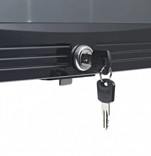 Armoire réfrigérée à boissons noire - 46 l - porte vitrée - froid statique