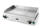 Grillplatte 230V, 75x51x26cm, Chromstahl