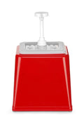 Hendi Pump-Saucenspender, 2,5L, Gelb, 230x210x(H)250mm