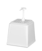 Hendi Pump-Saucenspender, 2,5L, Gelb, 230x210x(H)250mm