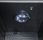 Armoire réfrigérée à boissons noire - 62 l - porte vitrée - froid statique 