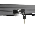 Armoire réfrigérée à boissons noire/blanche - 62 l - porte vitrée - froid statique 