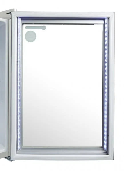 Gastro-Cool KW65 Getränkekühlschrank 62 Liter Edelstahl, LED