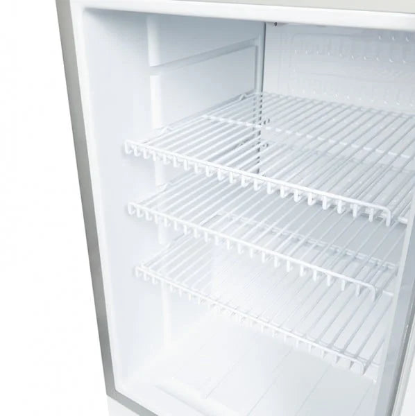 Gastro-Cool KW65 Getränkekühlschrank 62 Liter Edelstahl, LED