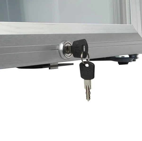 Gastro-Cool KW65 Getränkekühlschrank 62 Liter Edelstahl, LED