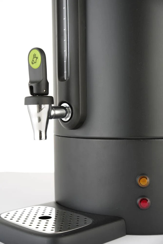 Heißgetränkekocher, Mattschwarz 9 Liter