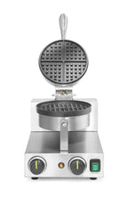 Hendi Waffeleisen rund, 230V/1000W, 250x491x(H)285mm